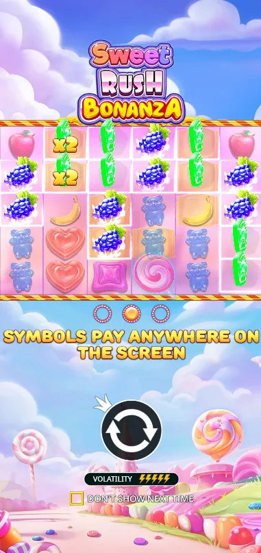 Sweet Rush Bonanza demo